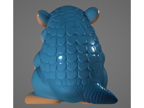 Pippi Poppa Pippo Peppe - Animado STL Modello di stampa 3D