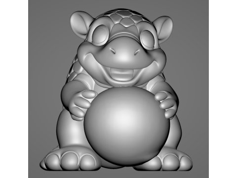 Pippi Poppa Pippo Peppe - Animado STL Modello di stampa 3D