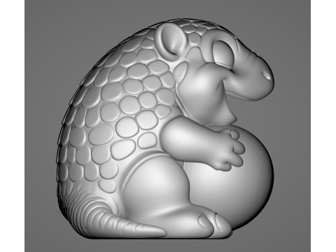 Pippi Poppa Pippo Peppe - Animado STL Modello di stampa 3D