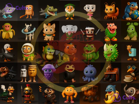 Italian Brainrot Coleccin Definitiva STL 35 modelos Modelo de impresión 3D