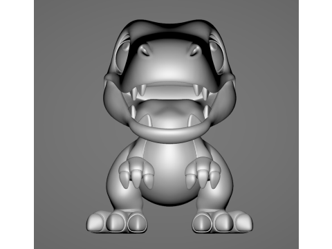 Baby Velocirraptor - Animado STL Modelo de impresión 3D