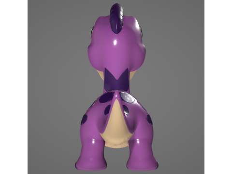Baby Brachiosaurus - Animado STL Modelo de impresión 3D