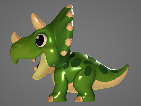 Coleccin Baby Dinos STL para impresin 3D 5 modelos 3D Print Model