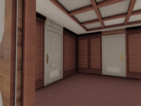 Titanic with full interior Modelo 3D