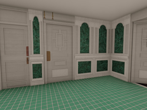 Titanic with full interior Modelo 3D