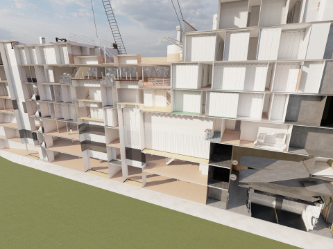 Titanic with full interior Modelo 3D