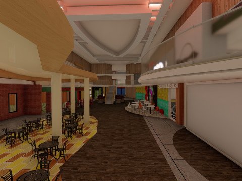 Icon of the Seas with full interior 3D Model