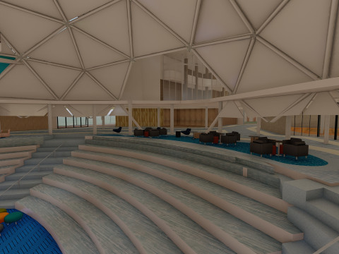 Icon of the Seas with full interior 3D Model