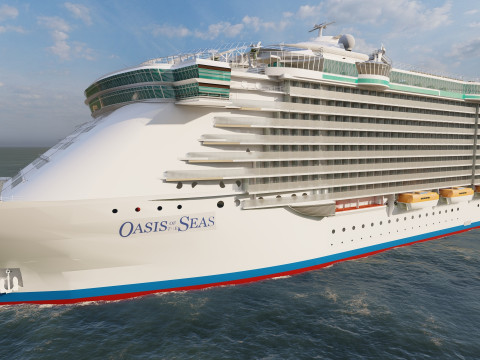 Oasis of the Seas with full interior 3D मॉडल