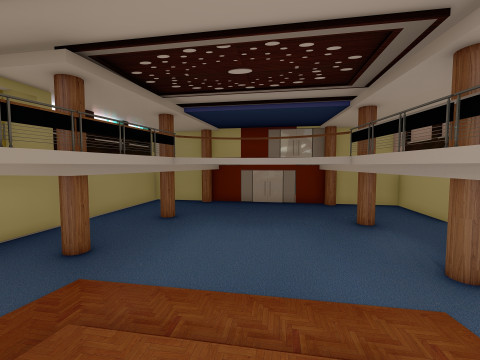 Oasis of the Seas with full interior 3D मॉडल