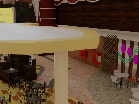 Oasis of the Seas with full interior 3D मॉडल