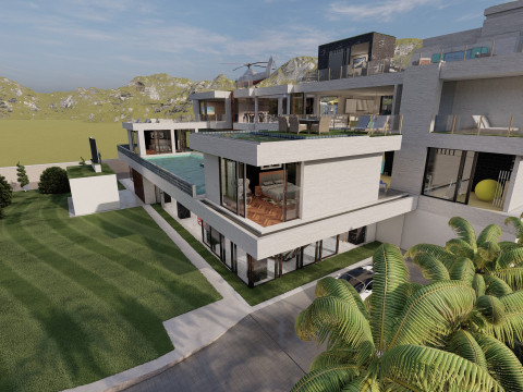 Bel Air mega mansion 3D Model