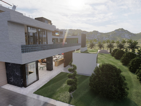 Bel Air mega mansion 3D Model