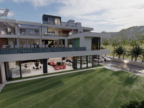 Bel Air mega mansion 3D Model