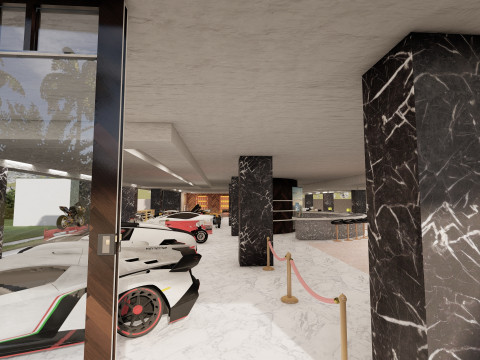 Bel Air mega mansion 3D Model