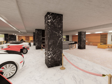 Bel Air mega mansion 3D Model