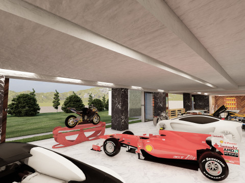 Bel Air mega mansion 3D Model