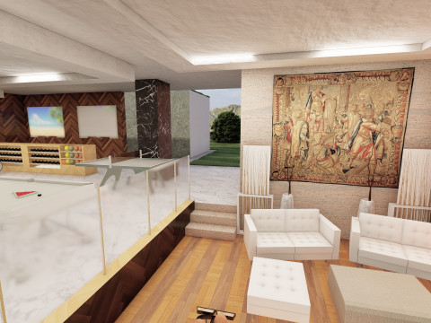 Bel Air mega mansion 3D Model