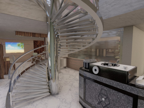 Bel Air mega mansion 3D Model