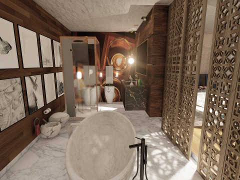 Bel Air mega mansion 3D Model