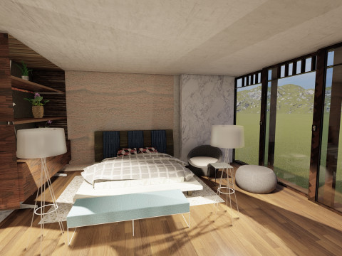Bel Air mega mansion 3D Model