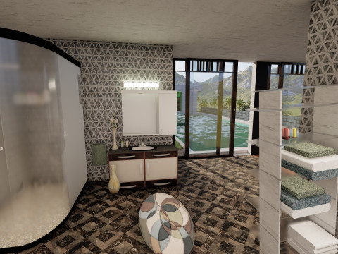 Bel Air mega mansion 3D Model