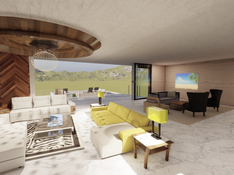 Bel Air mega mansion 3D Model