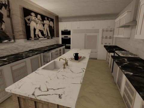 Bel Air mega mansion 3D Model