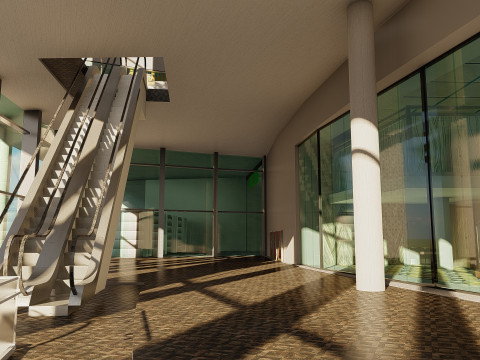 Wembley Stadium with interior 3D Model