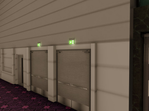 Wembley Stadium with interior 3D Model