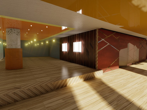 Wembley Stadium with interior 3D Model