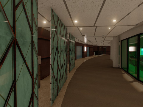 Wembley Stadium with interior 3D Model