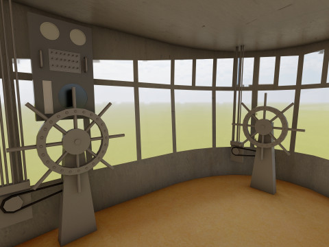Hindenburg zeppelin with interior 3Dモデル