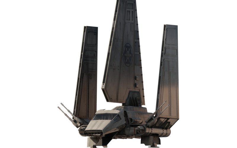 Star Wars Lambda T4A Class Shuttle with full interior 3D 모델 .c4d .max .obj .3ds .fbx .stl .blend