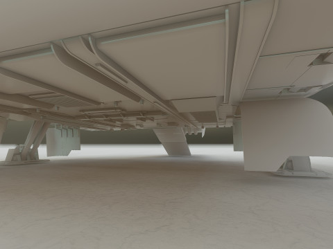 Star Wars Lambda T4A Class Shuttle with full interior 3D 모델