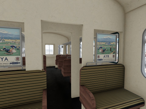 FICTIONAL TRAIN DEPOT AND STATION 3D 모델