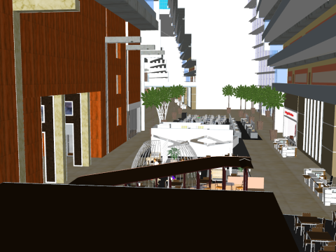 Marina bay sands Singapore Modello 3D