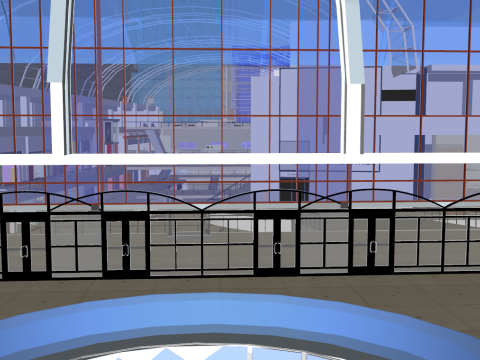 Marina bay sands Singapore Modello 3D