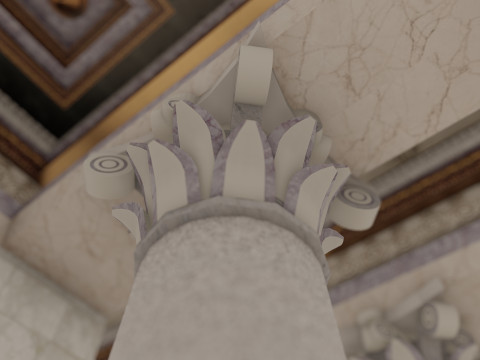 Colosseum and Temple of Venus and Roma 3D 모델