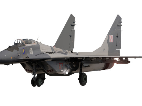 Mig 29 jet fighter Modèle 3D