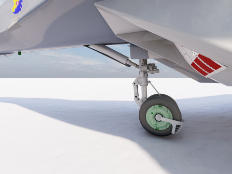 Mig 29 jet fighter 3D Модель