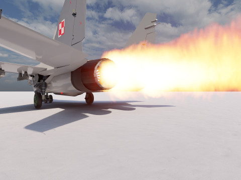 Mig 29 jet fighter 3D Модель