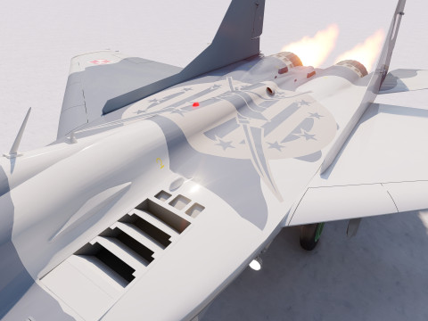 Mig 29 jet fighter 3D Модель