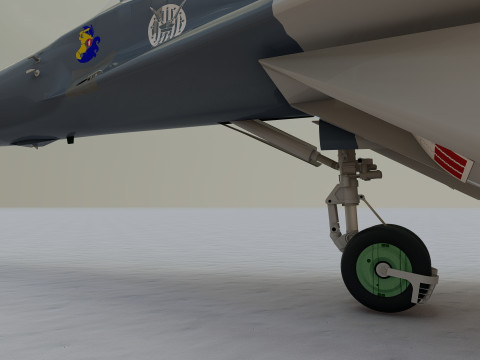 Mig 29 jet fighter 3D Модель