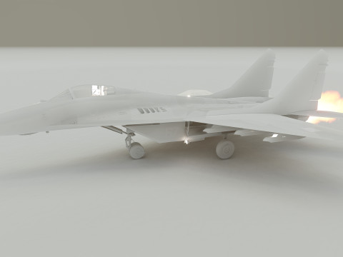 Mig 29 jet fighter 3D Модель