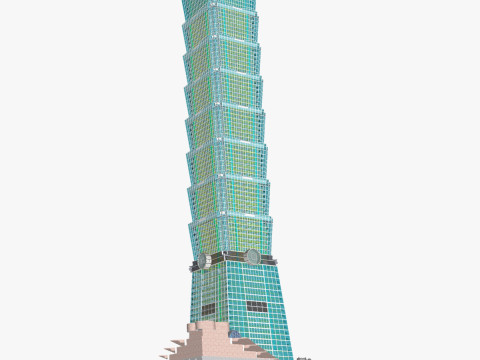 TAIPEI 101 3D Model