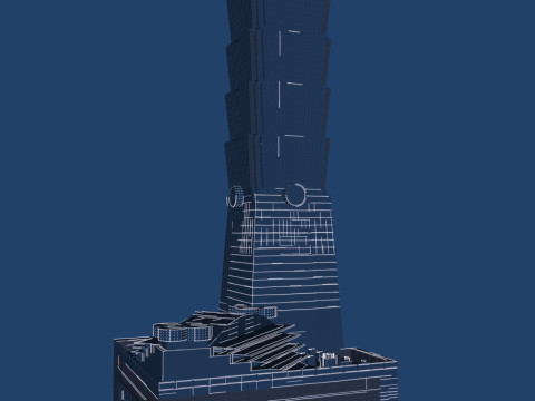 TAIPEI 101 Model 3D