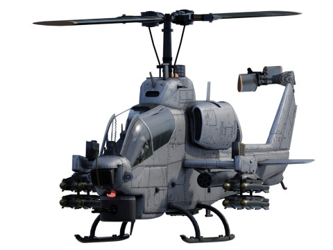 Bell AH-1 Super 3D मॉडल