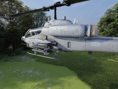 Bell AH-1 Super 3D 模型