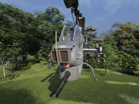Bell AH-1 Super 3D 模型